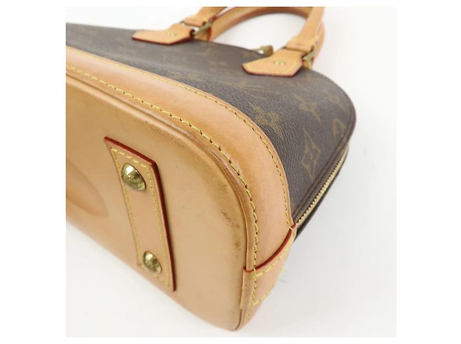 Louis Vuitton Alma BB Monogram Castaño - vista 3
