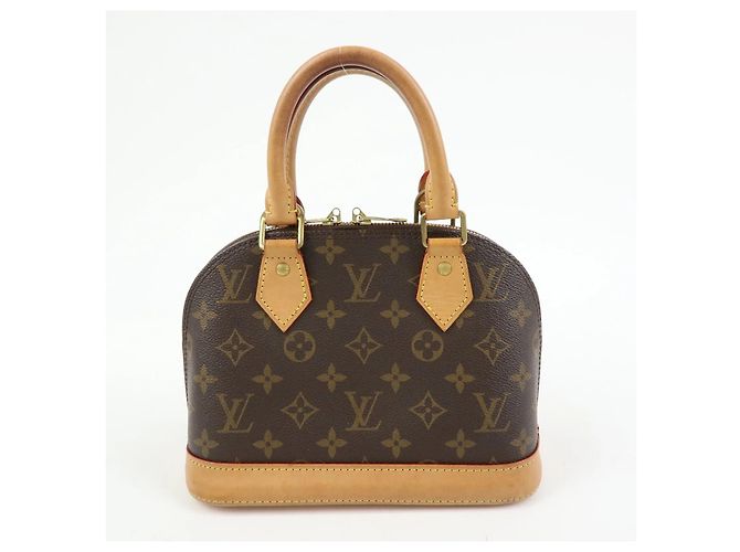 Louis Vuitton Alma BB Monogram Castaño - vista 9