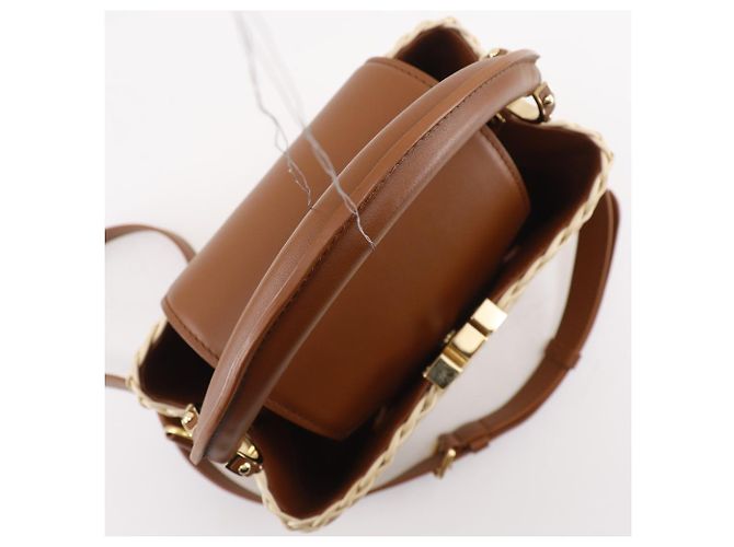 Louis Vuitton Capucines Wicker with Leather BB Beige - vista 6