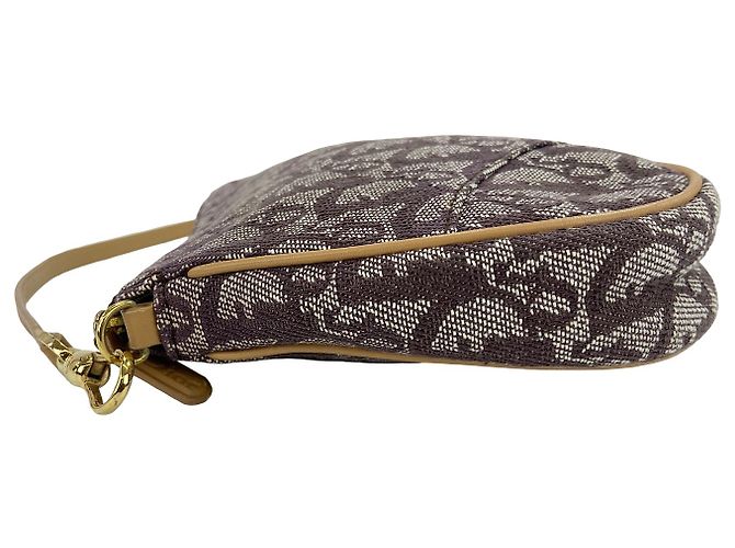 Christian Dior Saddle Canvas Mini Marrom - vista 4