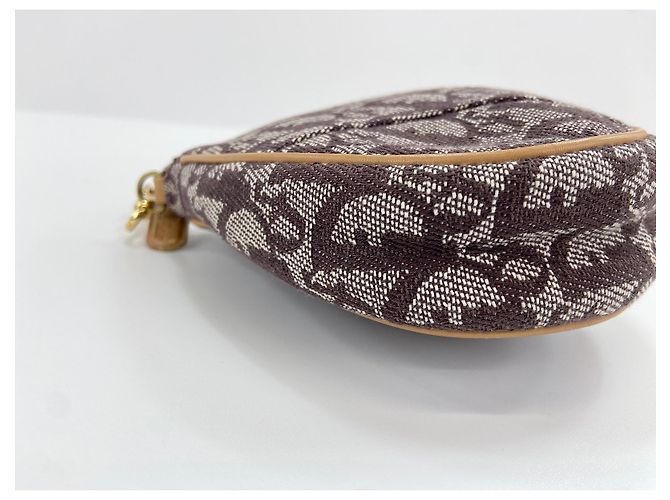 Christian Dior Saddle Canvas Mini Marrom - vista 6