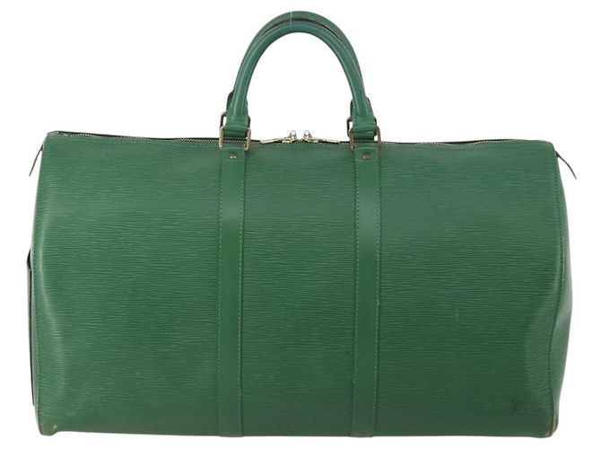 Louis Vuitton Keepall Epi Leather 50 Vert - vue 2