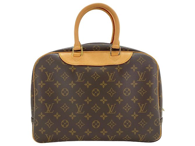Louis Vuitton Deauville Monogram Standard Castaño - vista 2