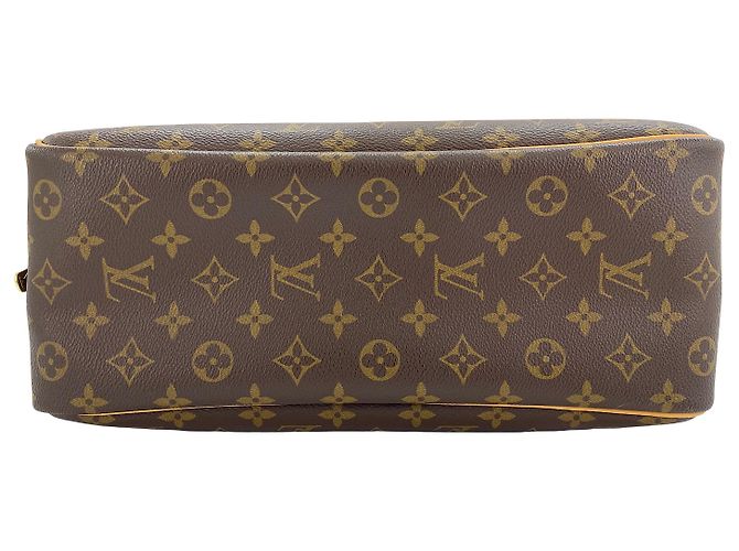 Louis Vuitton Deauville Monogram Standard Castaño - vista 3