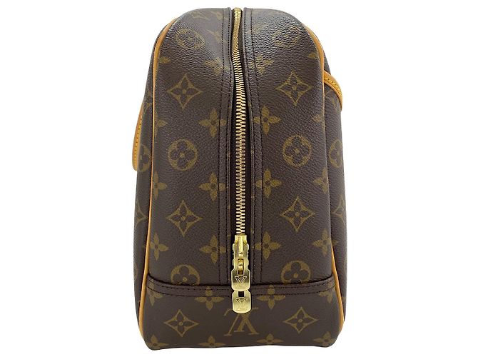 Louis Vuitton Deauville Monogram Standard Castaño - vista 4