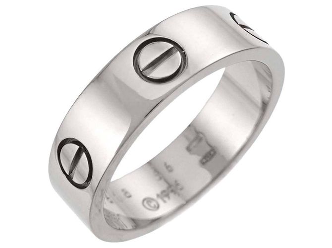 Anello Cartier Love in oro bianco - vista 5