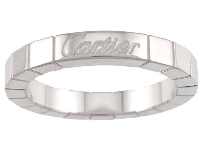 Bague Cartier Laniere en or blanc 18K - vue 2