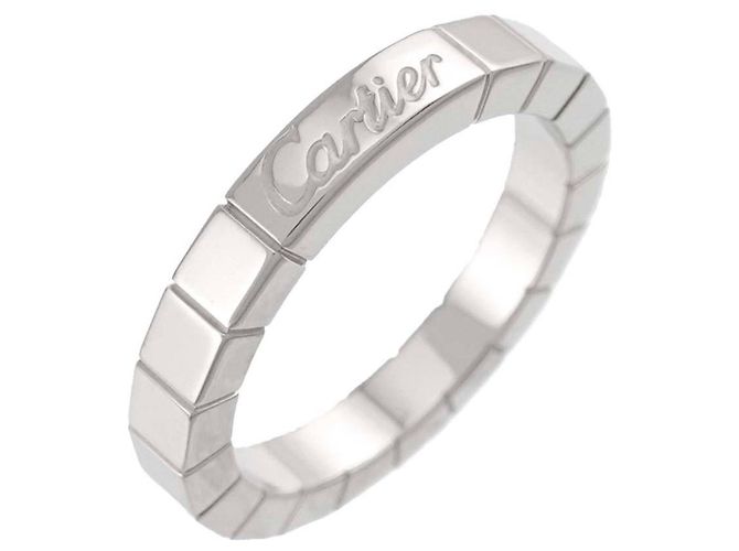 Bague Cartier Laniere en or blanc 18K - vue 4