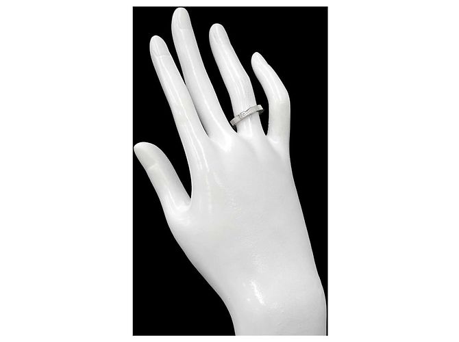 Bague Cartier Laniere en or blanc 18K - vue 6