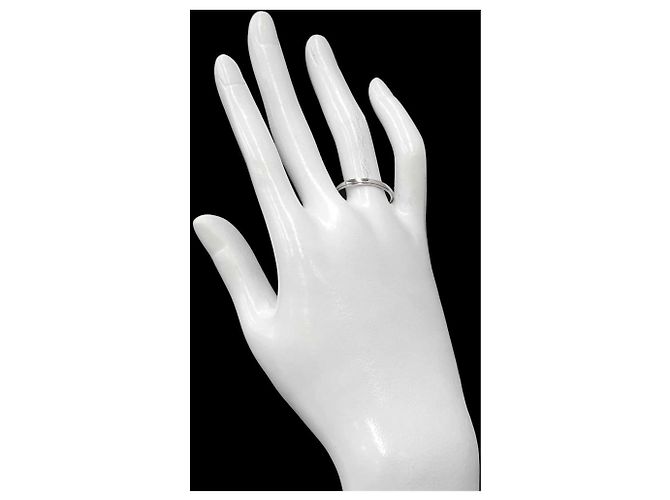 Cartier d'Amour Platinum Band Ring - view 6