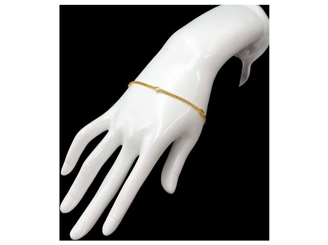 Bracciale con charm Valentino in oro giallo 18K - vista 6