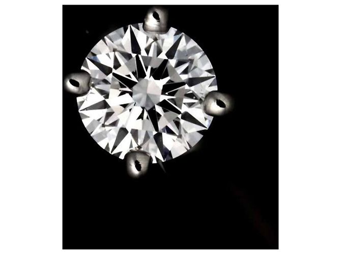 Cartier Platin Solitär Diamant Ring - Ansicht 6