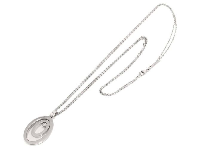 Collar Chopard Happy Spirit de Diamantes en Oro Blanco - vista 2