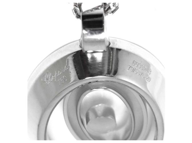 Collar Chopard Happy Spirit de Diamantes en Oro Blanco - vista 4