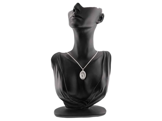 Collar Chopard Happy Spirit de Diamantes en Oro Blanco - vista 8