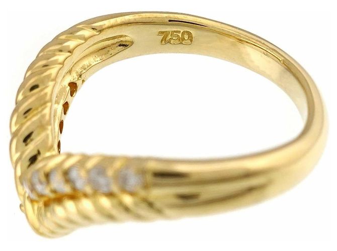 Céline Celine CELINE 1 Anello a Fascia in Oro Giallo 18K - vista 3