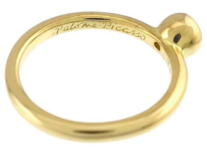 Autre Marque Anello Tiffany & Co. in zaffiro e oro giallo 18K - vista 4