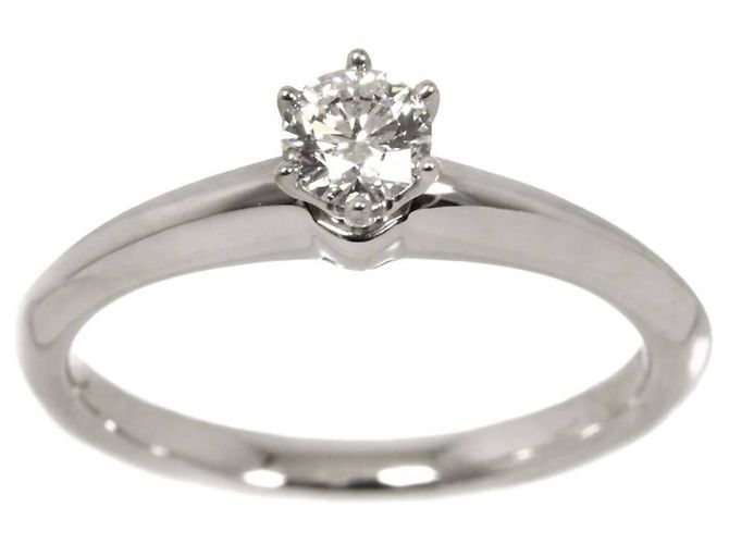 Autre Marque Tiffany & Co. Solitär-Diamantband Ring - Ansicht 2
