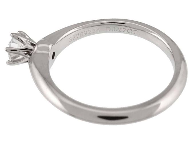 Autre Marque Tiffany & Co. Solitär-Diamantband Ring - Ansicht 4