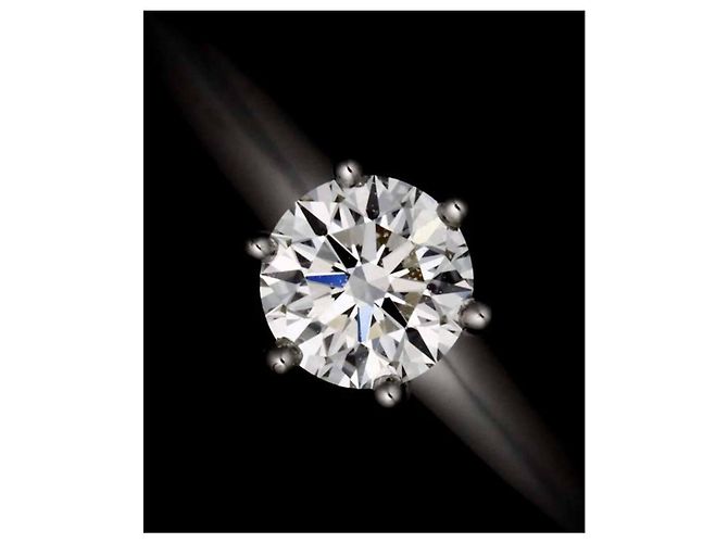 Autre Marque Tiffany & Co. Solitär-Diamantband Ring - Ansicht 6