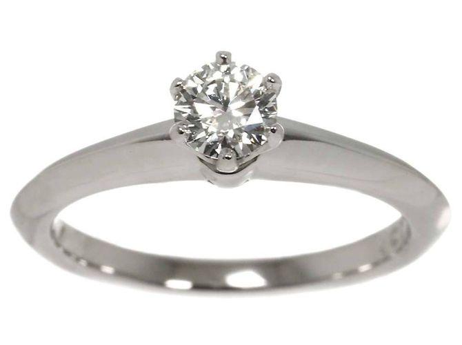 Autre Marque Tiffany & Co. Solitär-Diamantband Ring - Ansicht 2