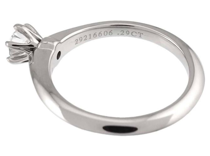 Autre Marque Tiffany & Co. Solitär-Diamantband Ring - Ansicht 4