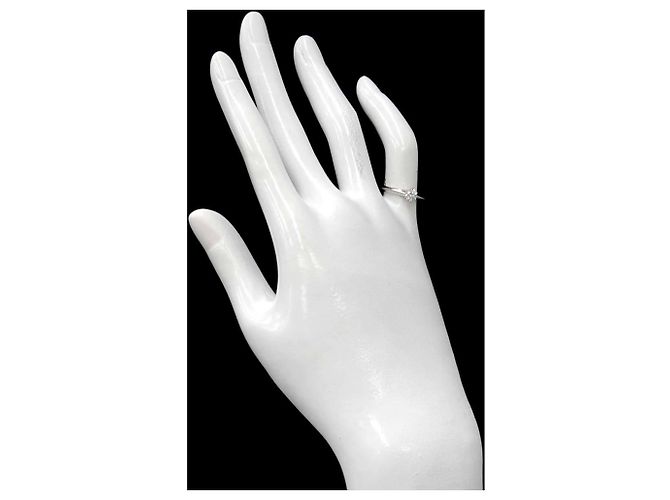 Autre Marque Tiffany & Co. Solitär-Diamantband Ring - Ansicht 8