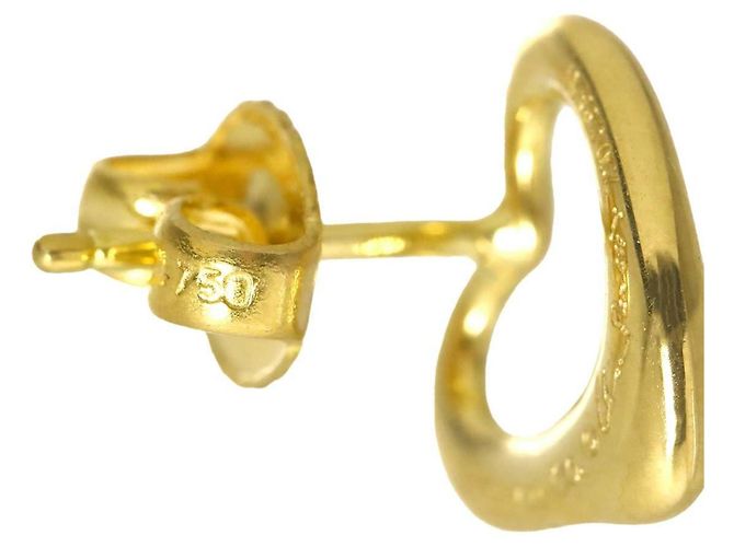 Autre Marque Orecchini a lobo a cuore Tiffany & Co. in oro giallo 18K - vista 7