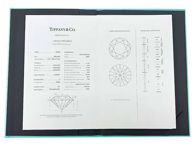 Autre Marque Anillo Tiffany & Co. Harmony de Diamantes - vista 9