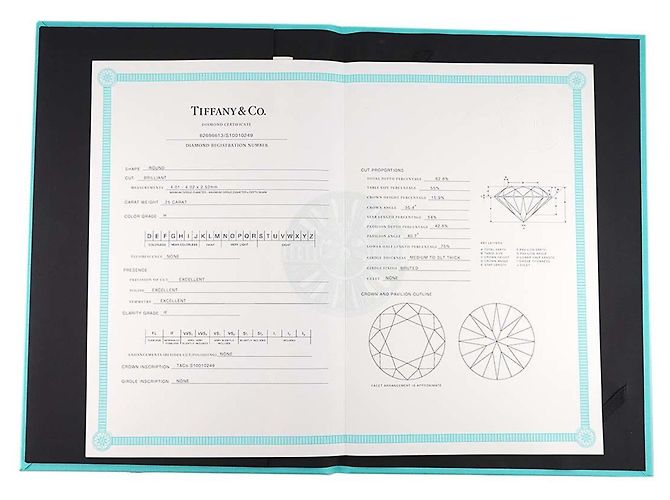 Autre Marque Anillo Tiffany & Co. Harmony de Diamantes - vista 9