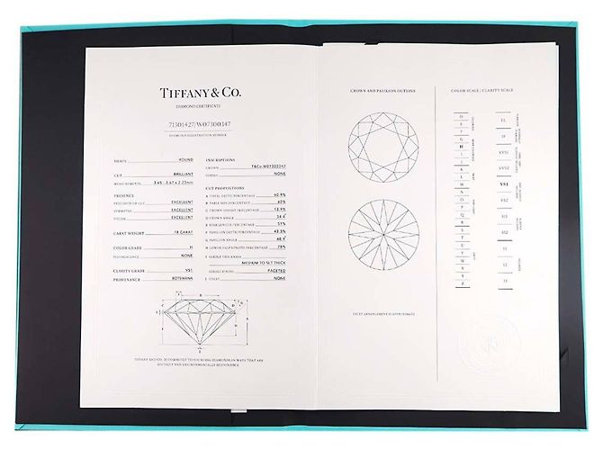 Autre Marque Anello Tiffany & Co. Harmony con diamante - vista 9