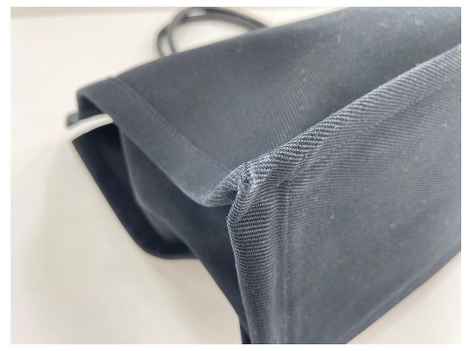 Autre Marque Saint Laurent Rive Gauche Canvas Large Schwarz - Ansicht 6