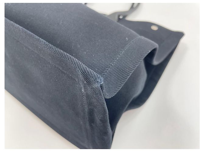 Autre Marque Saint Laurent Rive Gauche Canvas Large Schwarz - Ansicht 7