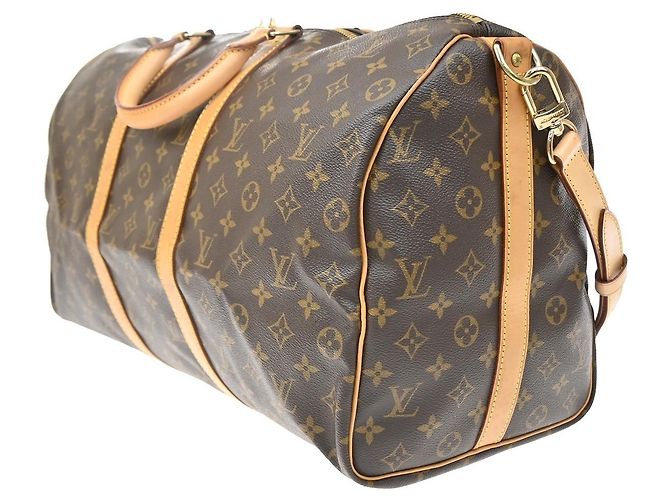 Louis Vuitton Keepall Monogram Multicolor 50 Marron - vue 2