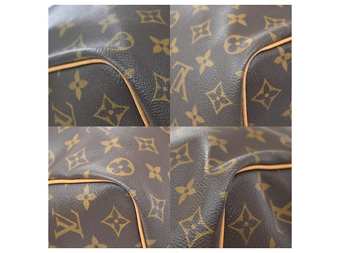 Louis Vuitton Keepall Monogram Multicolor 50 Marron - vue 7