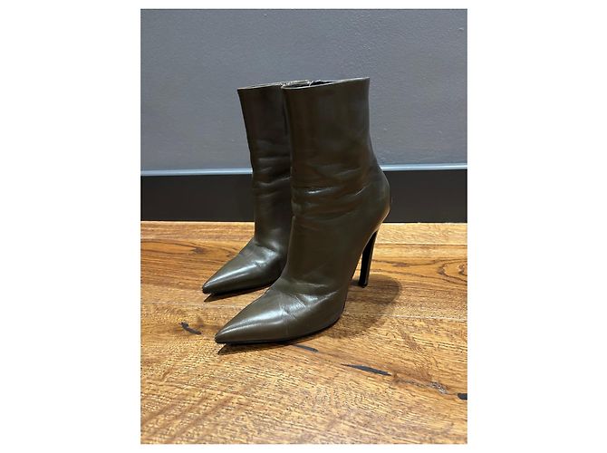 Botines Balenciaga Knife Caqui - vista 2