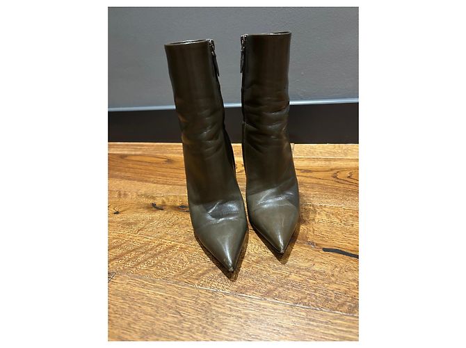 Botines Balenciaga Knife Caqui - vista 5