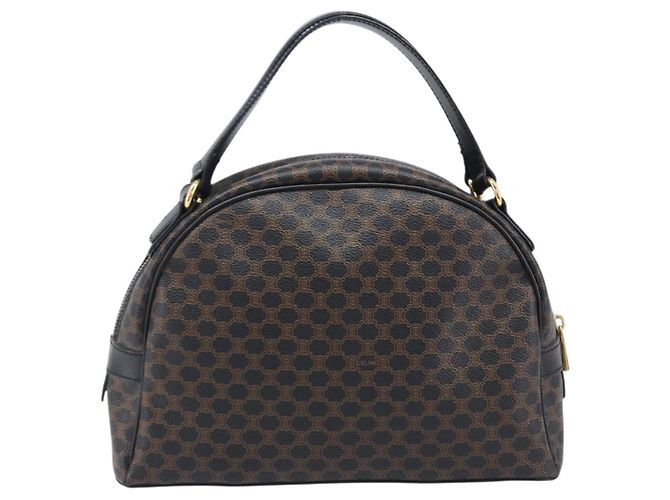 Céline Celine Top Handle Leather Negro - vista 2