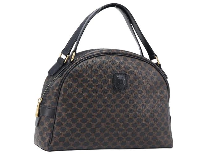 Céline Celine Top Handle Leather Negro - vista 3