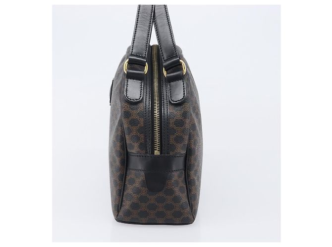 Céline Celine Top Handle Leather Negro - vista 5