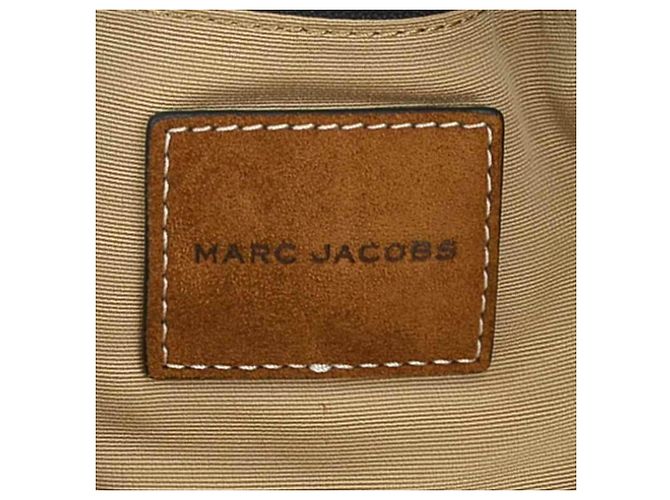 Sac à main Marc Jacobs en daim marron - vue 11