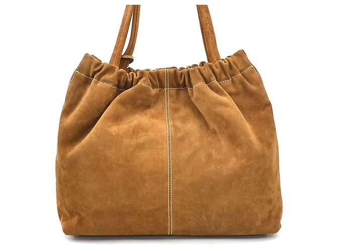 Sac à main Marc Jacobs en daim marron - vue 3