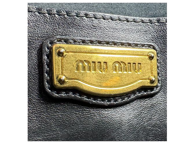 Borsa a tracolla Miu Miu in pelle nera Nero - vista 13