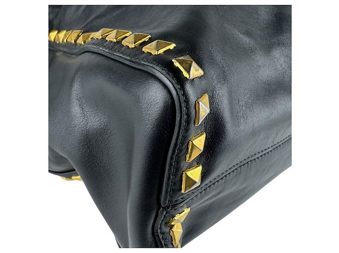 Borsa a tracolla Miu Miu in pelle nera Nero - vista 8
