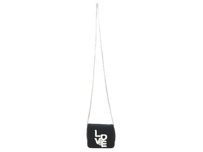 Burberry Schultertasche Mini LOVE Schwarz - Ansicht 13