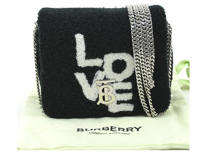Burberry Schultertasche Mini LOVE Schwarz - Ansicht 14