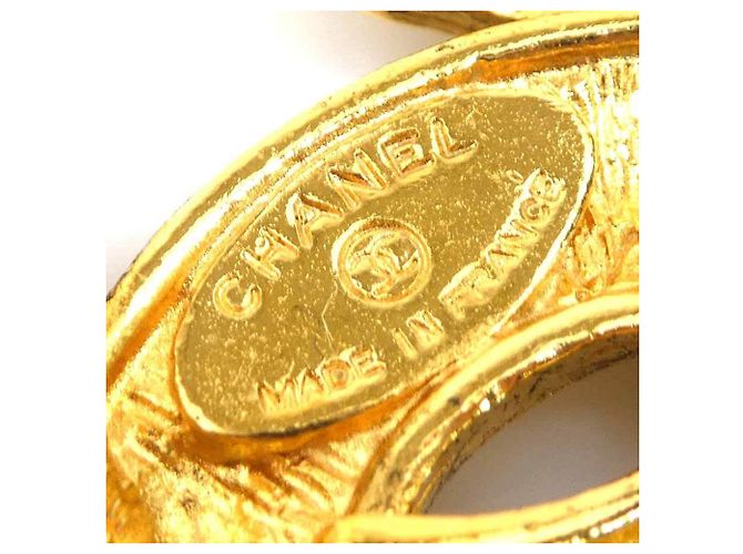 Broche en métal doré Chanel - vue 10