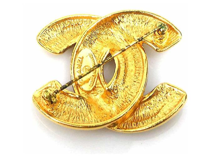Broche en métal doré Chanel - vue 6