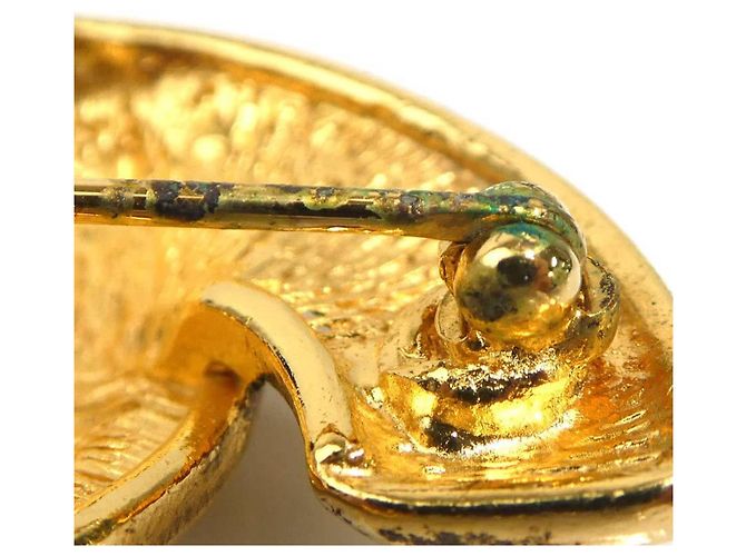 Broche en métal doré Chanel - vue 8