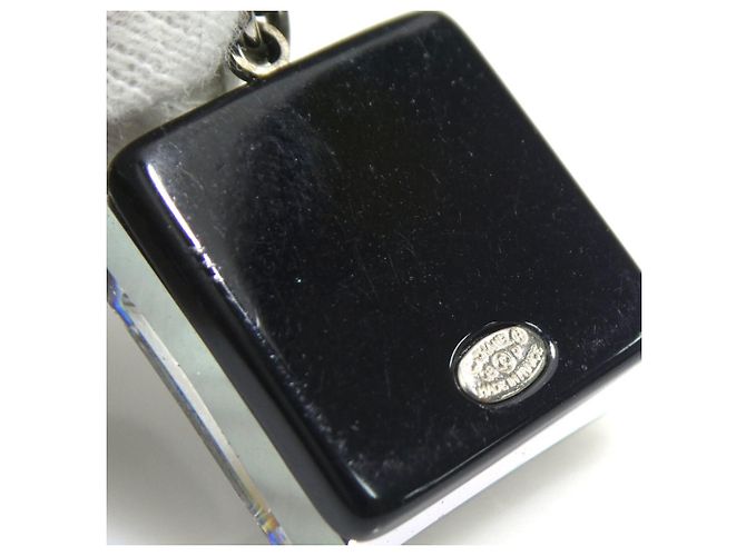 Colar Chanel Preto e Prata - vista 7